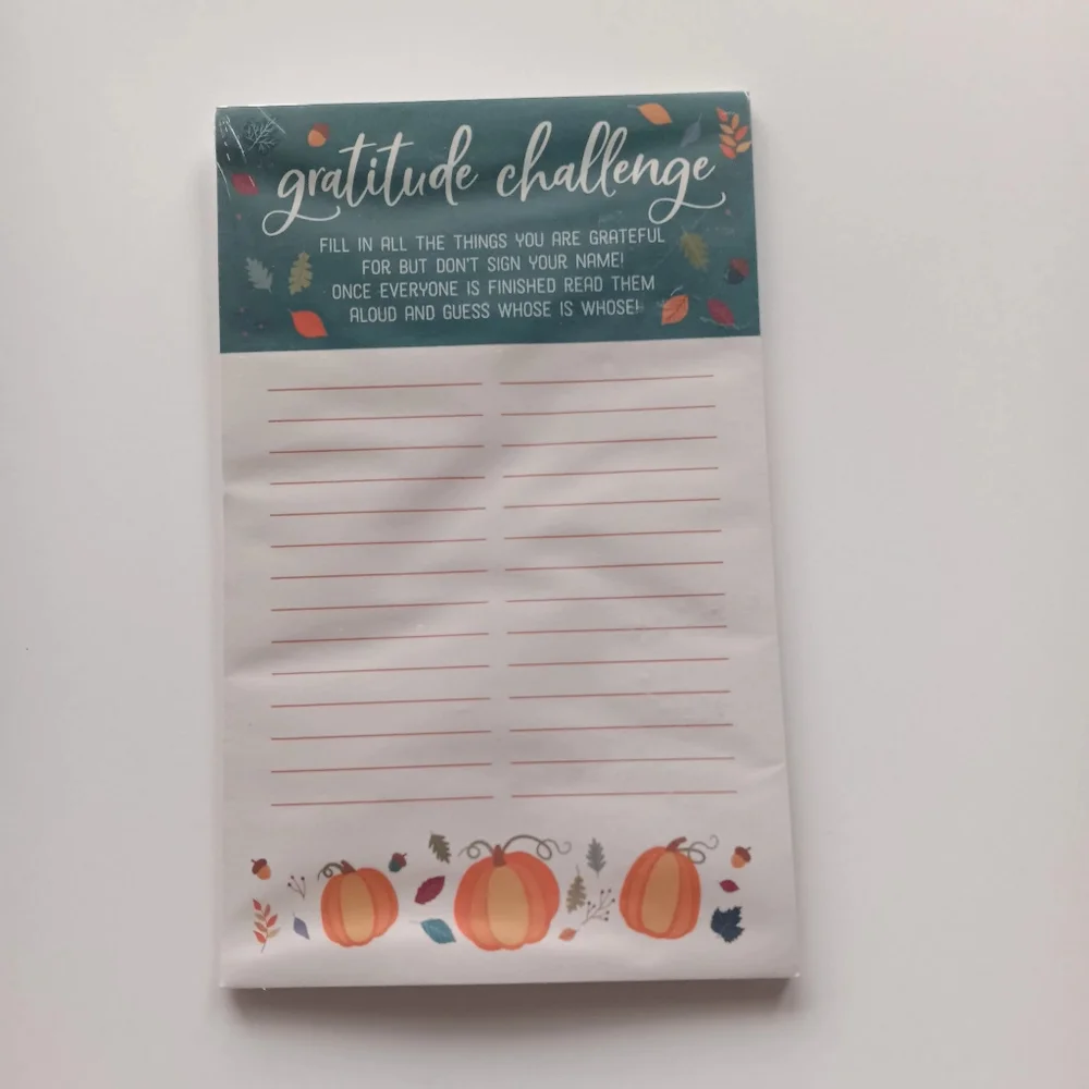 NEW Notepads Bundle of 3, Tall with Magnet, Gratitude Challenge, Talbots